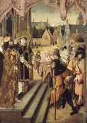 unknow artist Saint Lawrence Showing the Prefect Decius the Treasures of the Church USA oil painting artist